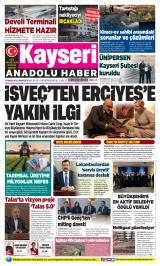KAYSERİ ANADOLU HABER