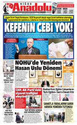 NİĞDE ANADOLU HABER
