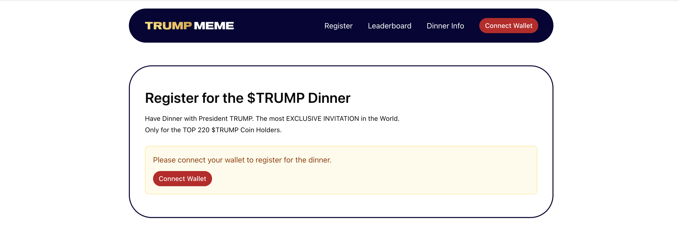 Başkan Trump ile akşam yemeği fırsatı sunan TRUMP coin, yüzde 70’in üzerinde artış gösterdi