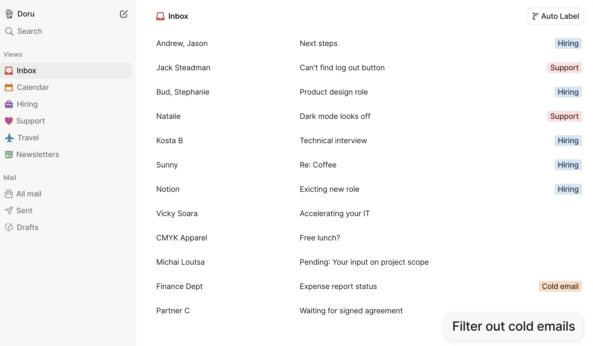 Notion’dan Gmail için yapay zeka destekli e-posta istemcisi: Notion Mail