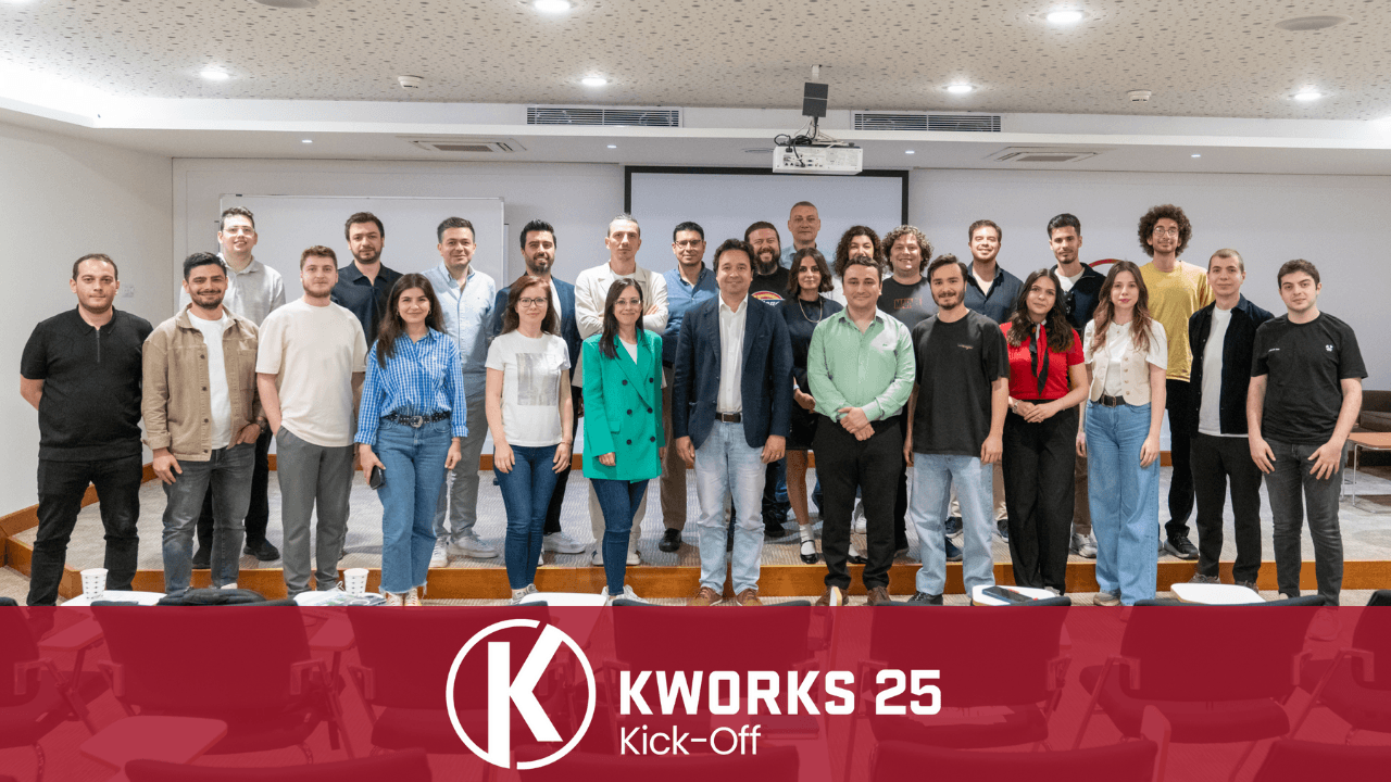 KWORKS’25 Hızlandırma ve Ön Hızlandırma programlarına seçilen 13 girişim
