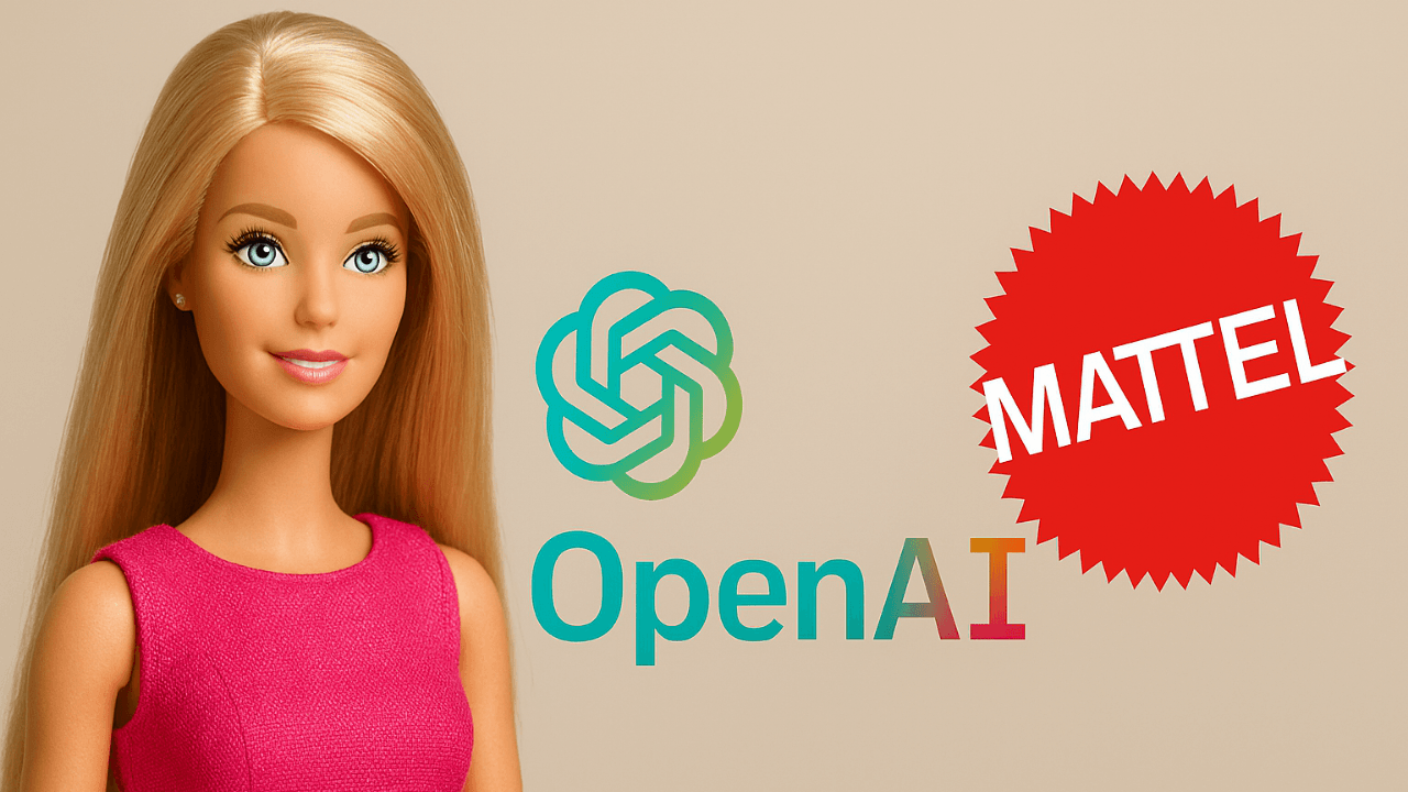 OpenAI ile Barbie’nin üreticisi Mattel, yapay zeka destekli oyuncaklar için iş birliği yaptı