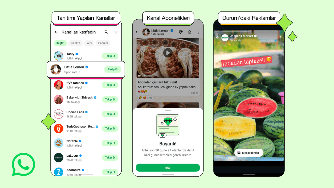 WhatsApp, “Durum” ekranında reklam göstermeye başlıyor