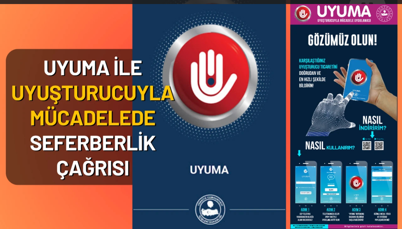 UYUMA İle Uyuşturucuyla Mücadelede Seferberlik Çağrısı