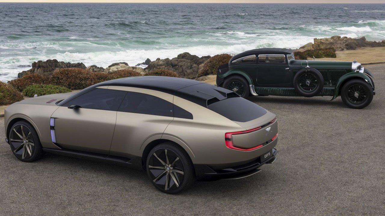 Bentley, elektrikli EXP 15 konseptini sergiledi!