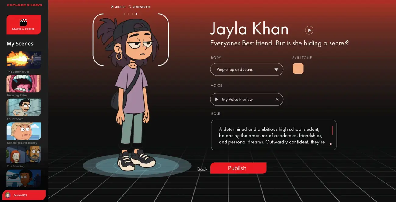 Yapay zeka animasyonlarının Netflix’i: Fable