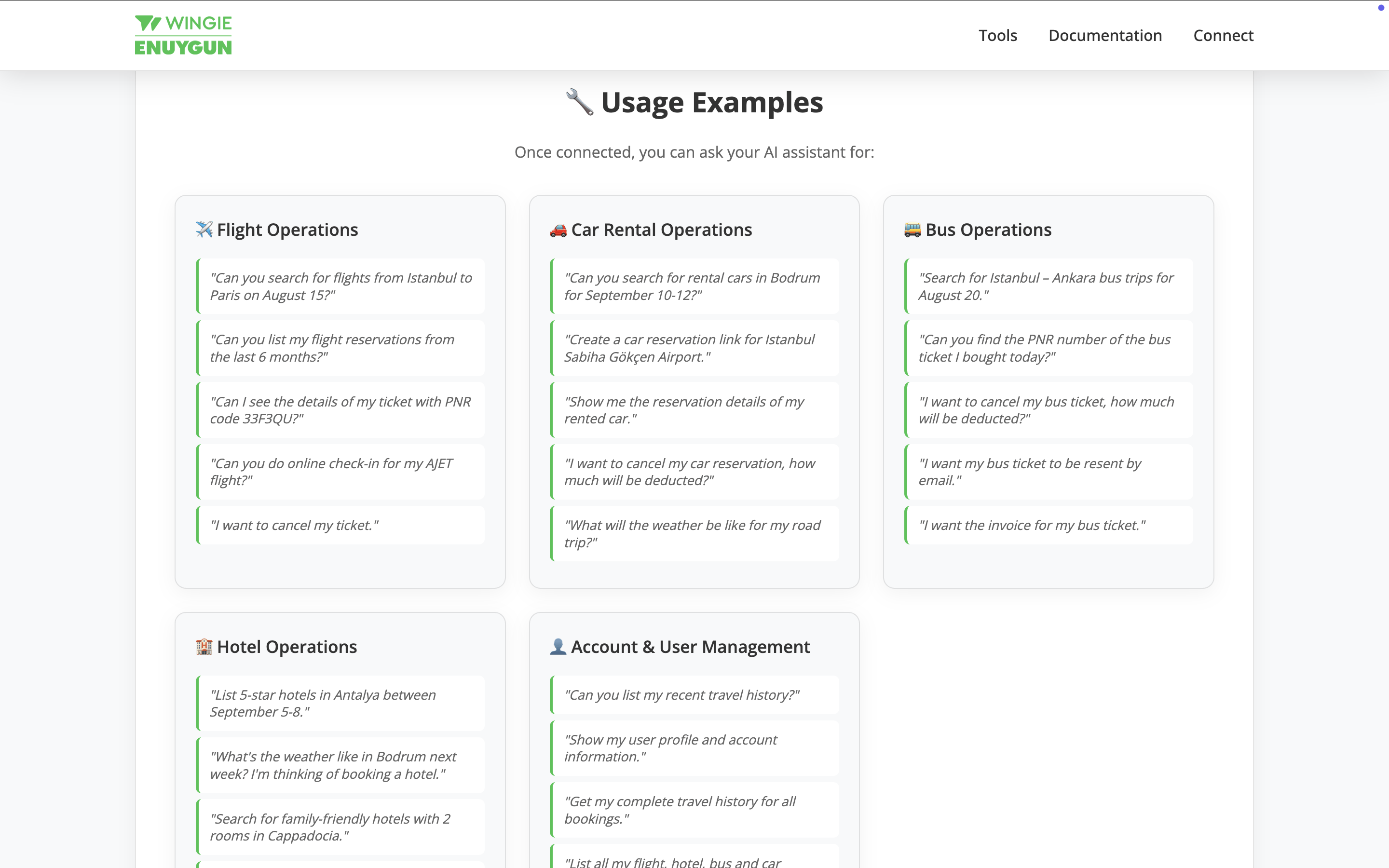 Yapay zeka destekli seyahat deneyimi: ENUYGUN.com’un seyahat MCP Sunucusu