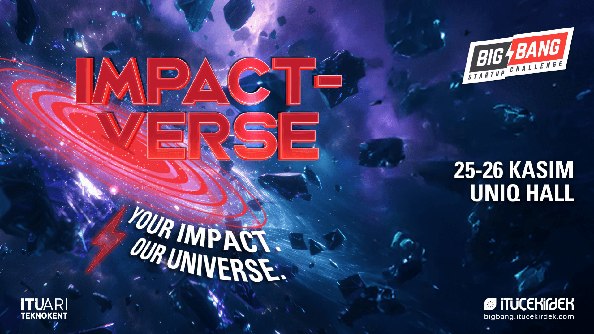 Big Bang Startup Challenge Bu Yıl 25-26 Kasım’da UNIQ İstanbul’da Gerçekleştirilecek