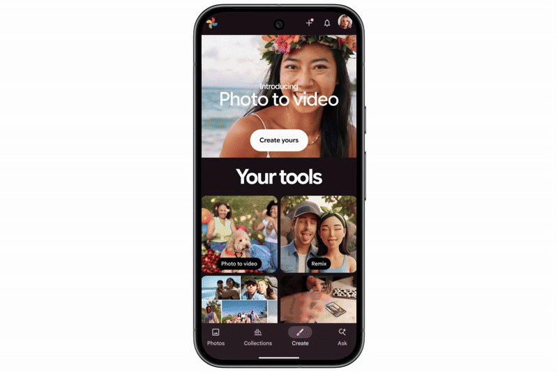 Google Fotoğraflar’ın video oluşturma özelliklerine Veo 3 desteği geldi