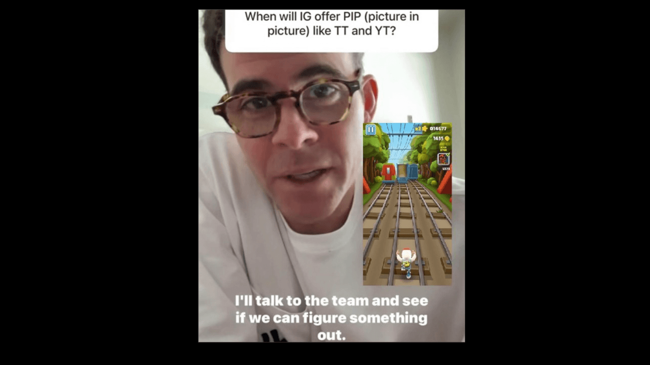 Instagram, Reels videoları için Picture-in-Picture özelliğini test ediyor