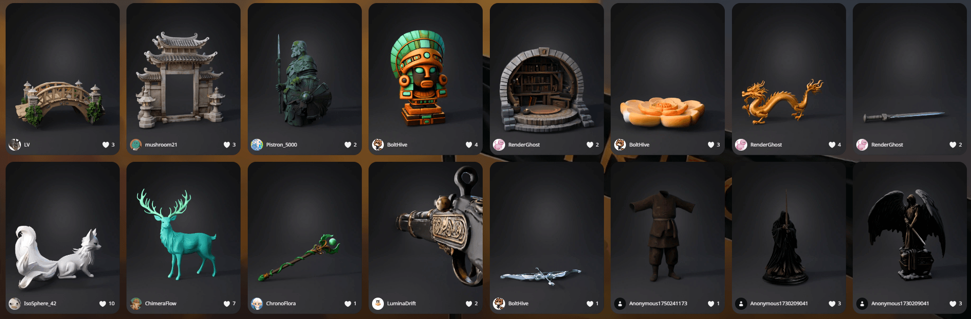 Yapay zeka destekli 3 boyutlu görsel üretim platformu: Tripo