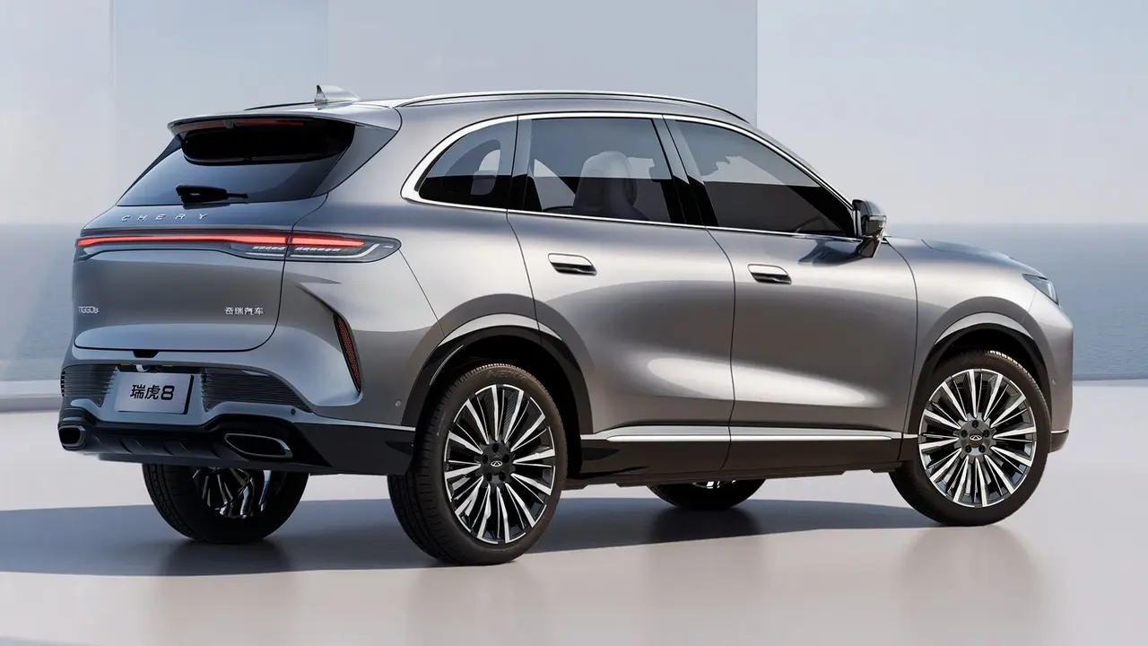 Yeni Chery Tiggo 8 geliyor: İşte tasarımı