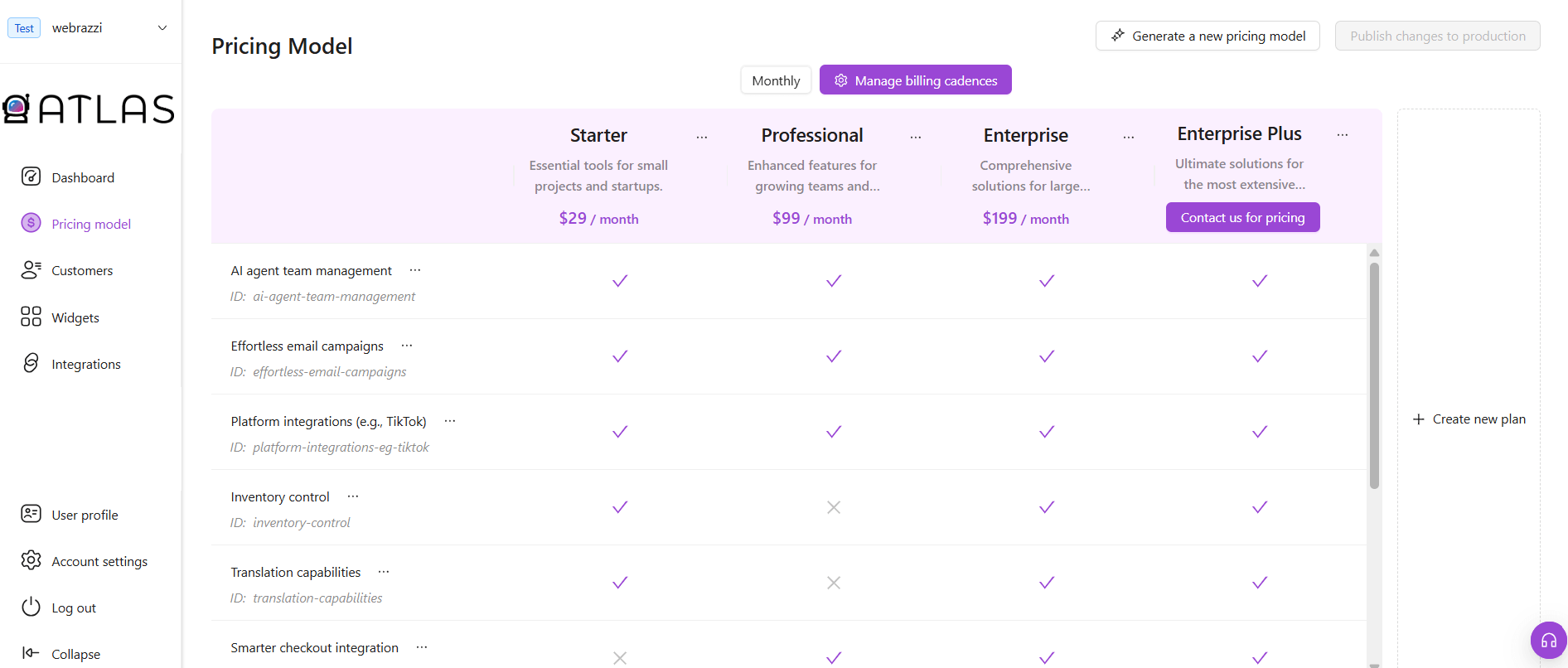 Yapay zeka destekli fiyatlandırma ve faturalama motoru: Atlas