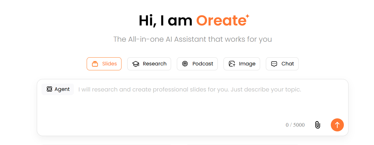 Çoklu üretkenlik aracıyla yazı, sunum ve içerik süreçlerini tek platformda birleştiren araç: Oreate