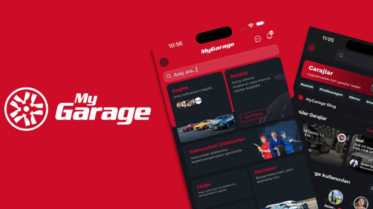 Otomobil ve motosiklet tutkunlarına yönelik topluluk odaklı süper uygulama: MyGarage Global