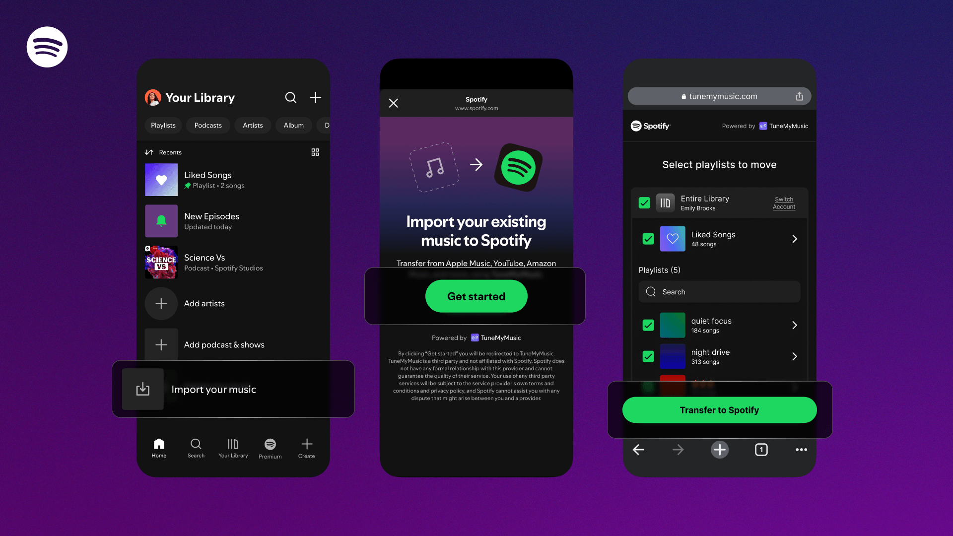 Spotify, diğer platformlardaki çalma listelerini aktarmayı kolaylaştıran yeni özelliğini duyurdu