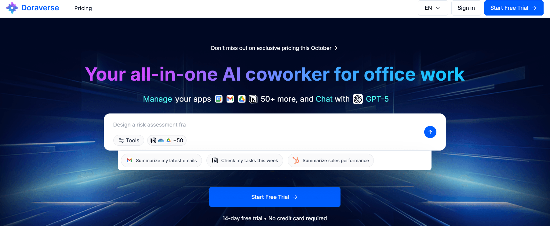 Çoklu yapay zeka modelleriyle işlerinizi tek platformda üretip yönetmenizi sağlayan girişim: Doraverse