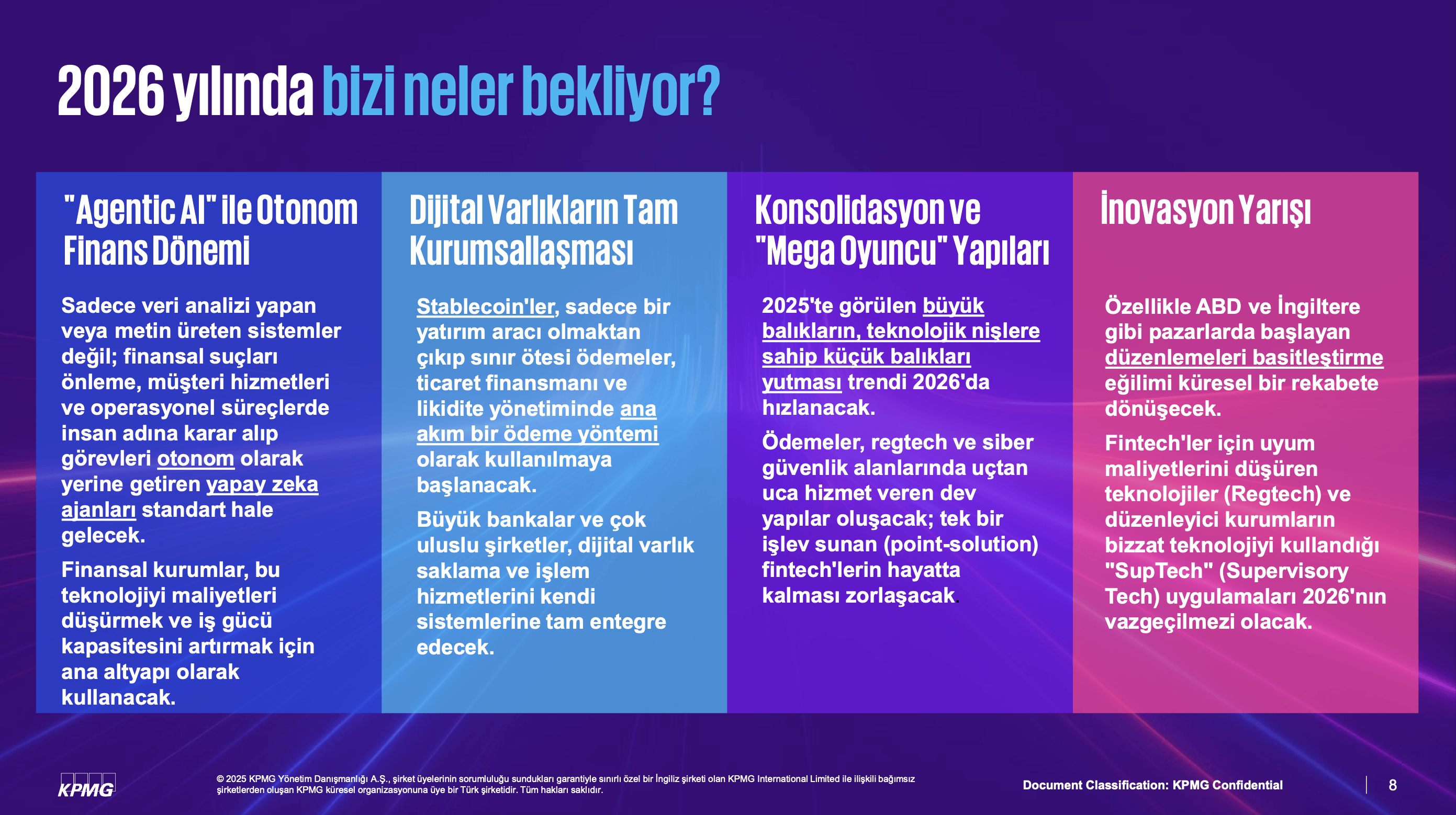 Fintech’te yeni denge: Düşen yatırımlar, yükselen yapay zeka ve dijital varlıklar