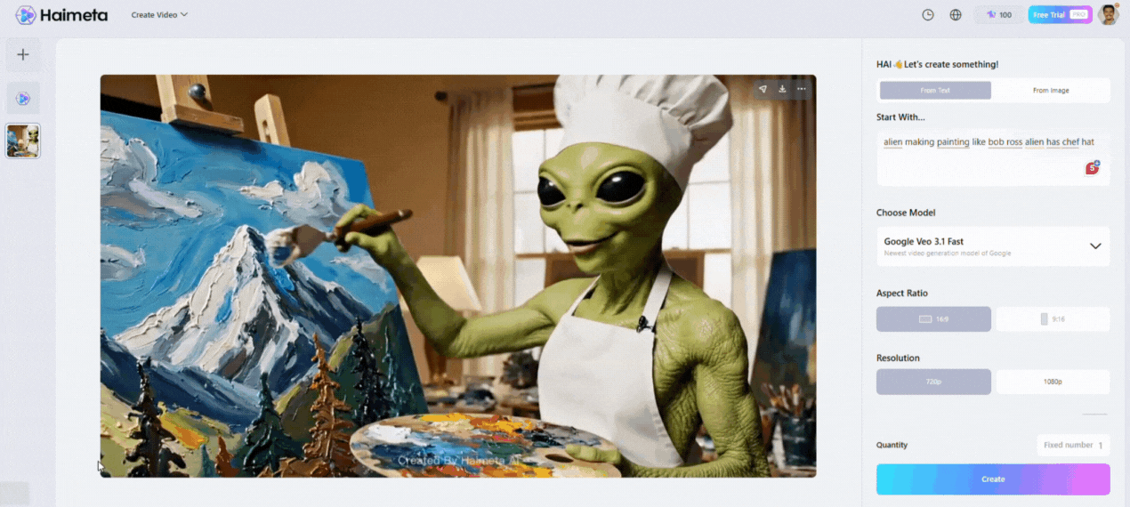 Metinden görsel, video ve 3D üretimini tek platformda toplayan platform: Haimeta