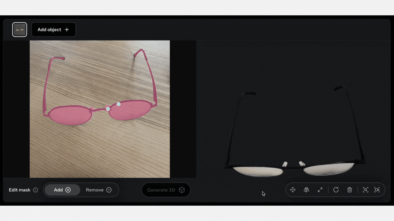 Tek görselden 3D model üretimi aracı: SAM3D