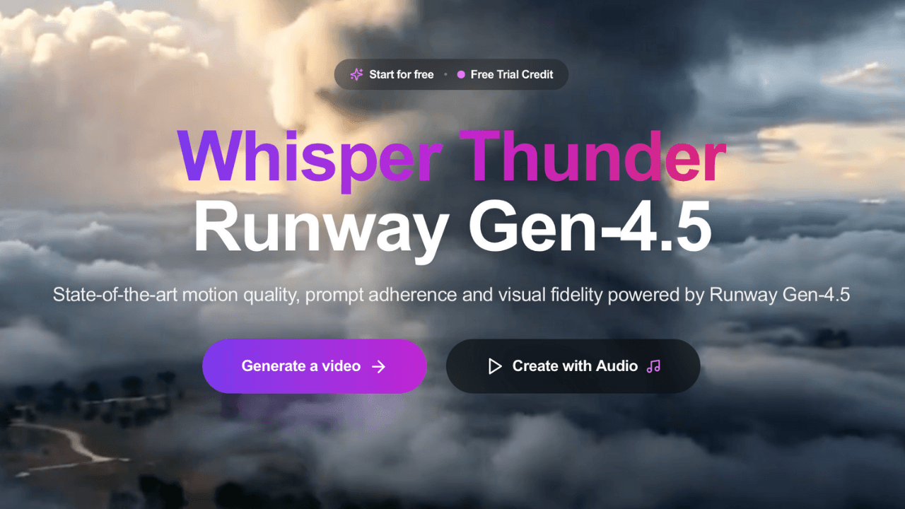 Yapay zeka destekli video oluşturma platformu: Whisper Thunder
