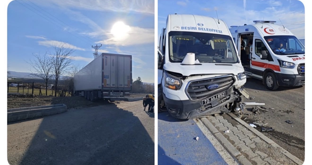 Batman-Beşiri Yolunda Feci Kaza | 8 Yaralı