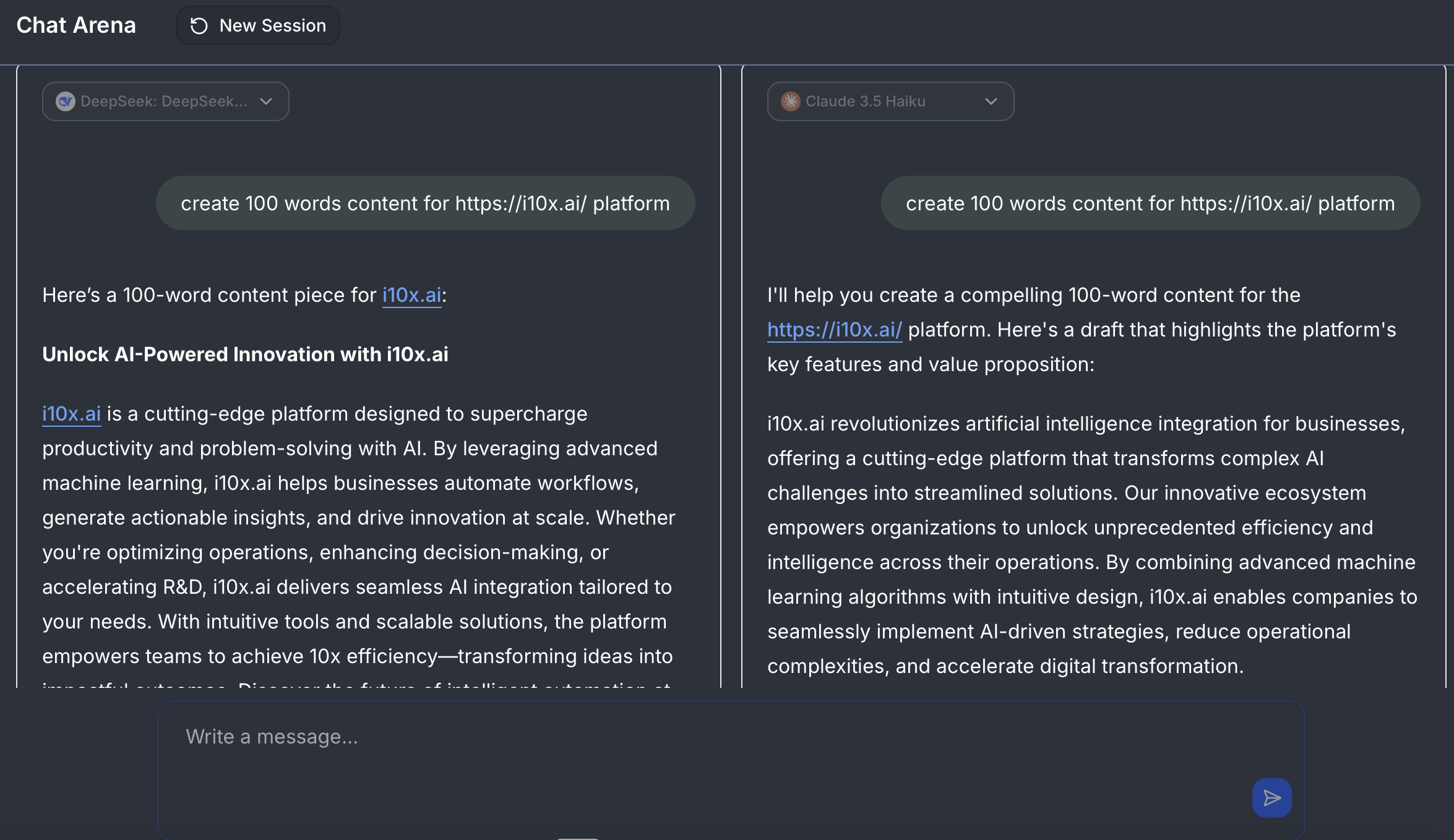Yapay zeka platformlarını tek ekranda toplayan araç: i10X