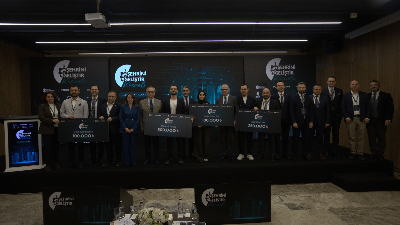 Ford Otosan ve Driventure liderliğinde düzenlenen “Şehrini Geliştir Kocaeli” programında ödül kazanan 4 girişim
