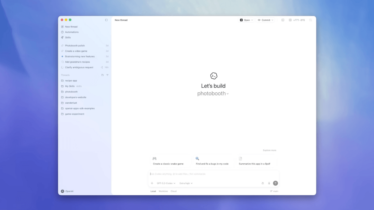 OpenAI’ın Codex macOS uygulaması, ilk haftasında 1 milyon indirmeyi aştı