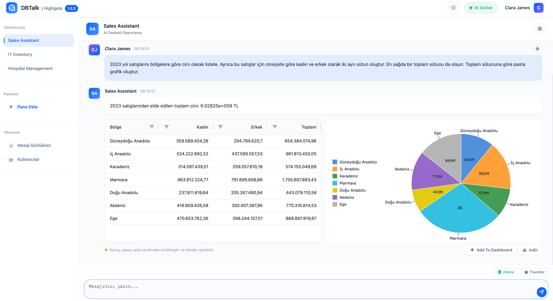 Veriye doğal ve anlık erişim sağlayan platform: DBTalk