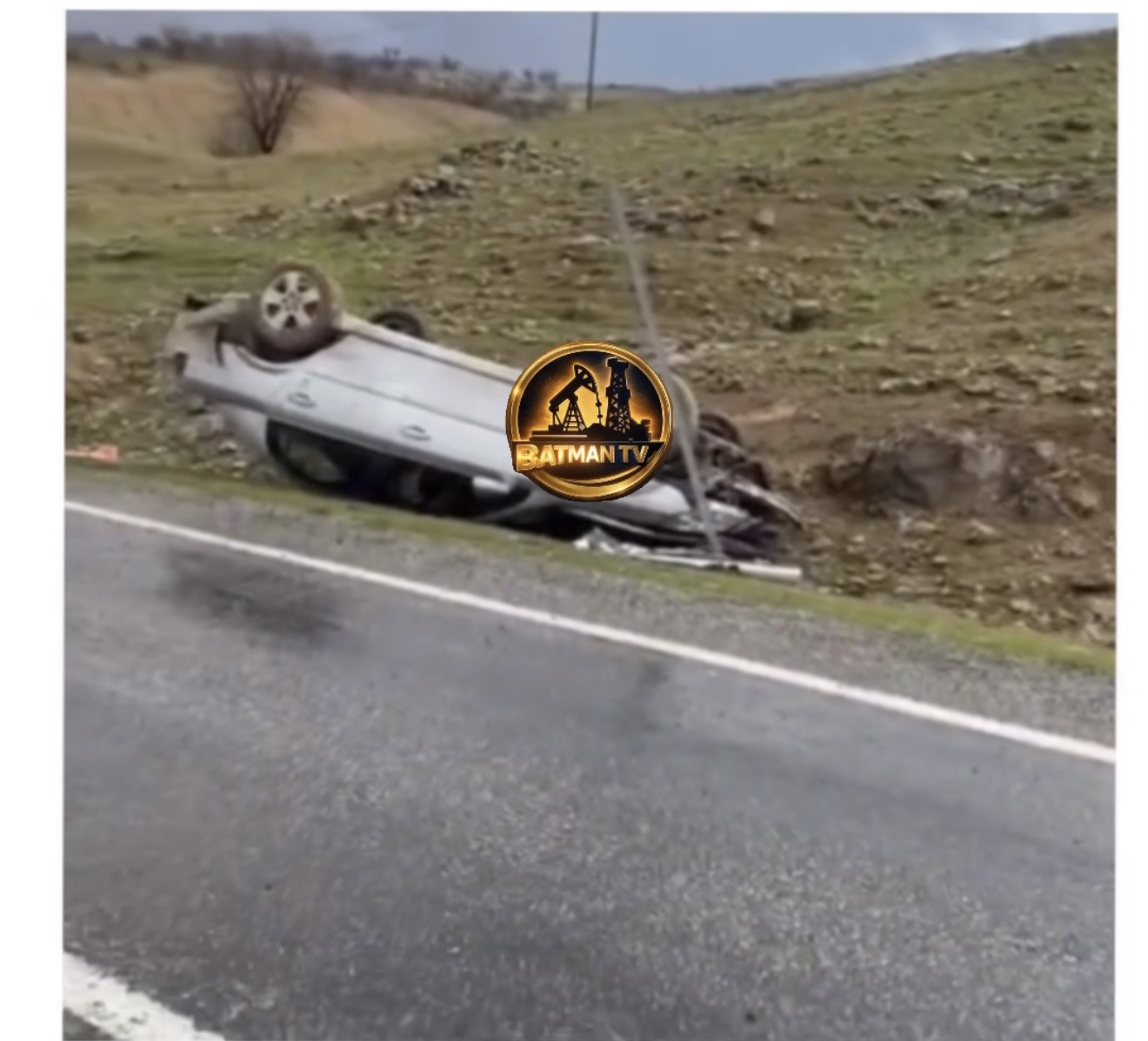 Batman-Sason Karayolunda Feci Kaza: 2 Yaralı