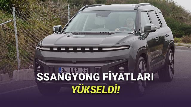 KG Mobility’nin Mart 2026 Fiyat Listesi: Yeni Araçlar, Yükselen Fiyatlar!