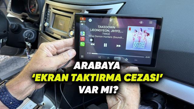 2026 Yılında Arabalarda Multimedya Ekran Kullanımı ve Cezaları