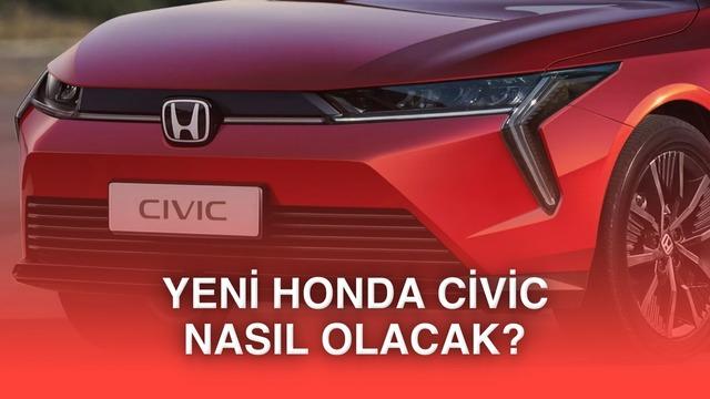Yeni Honda Civic’in Tasarım ve Özellikleri Gün Yüzüne Çıktı