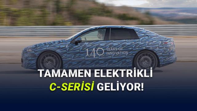 Mercedes, Elektrikli C-Serisi ile Tasarımını Yeniliyor