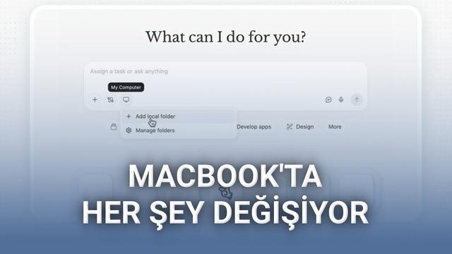 Yapay Zeka ile MacBook’unuz Artık Kendi İşini Yapıyor