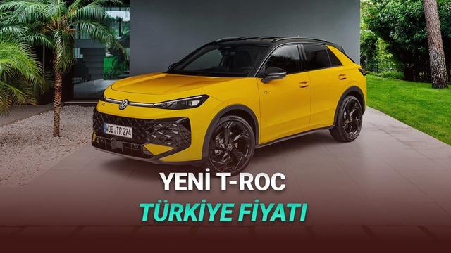 Yeni Volkswagen T-Roc Türkiye Pazarında: Fiyatlar ve Özellikler