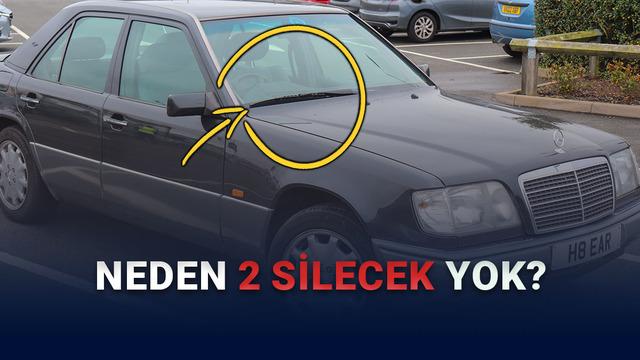Efsanevi Mercedes W124’te Tek Silecek Kullanımının Sebepleri
