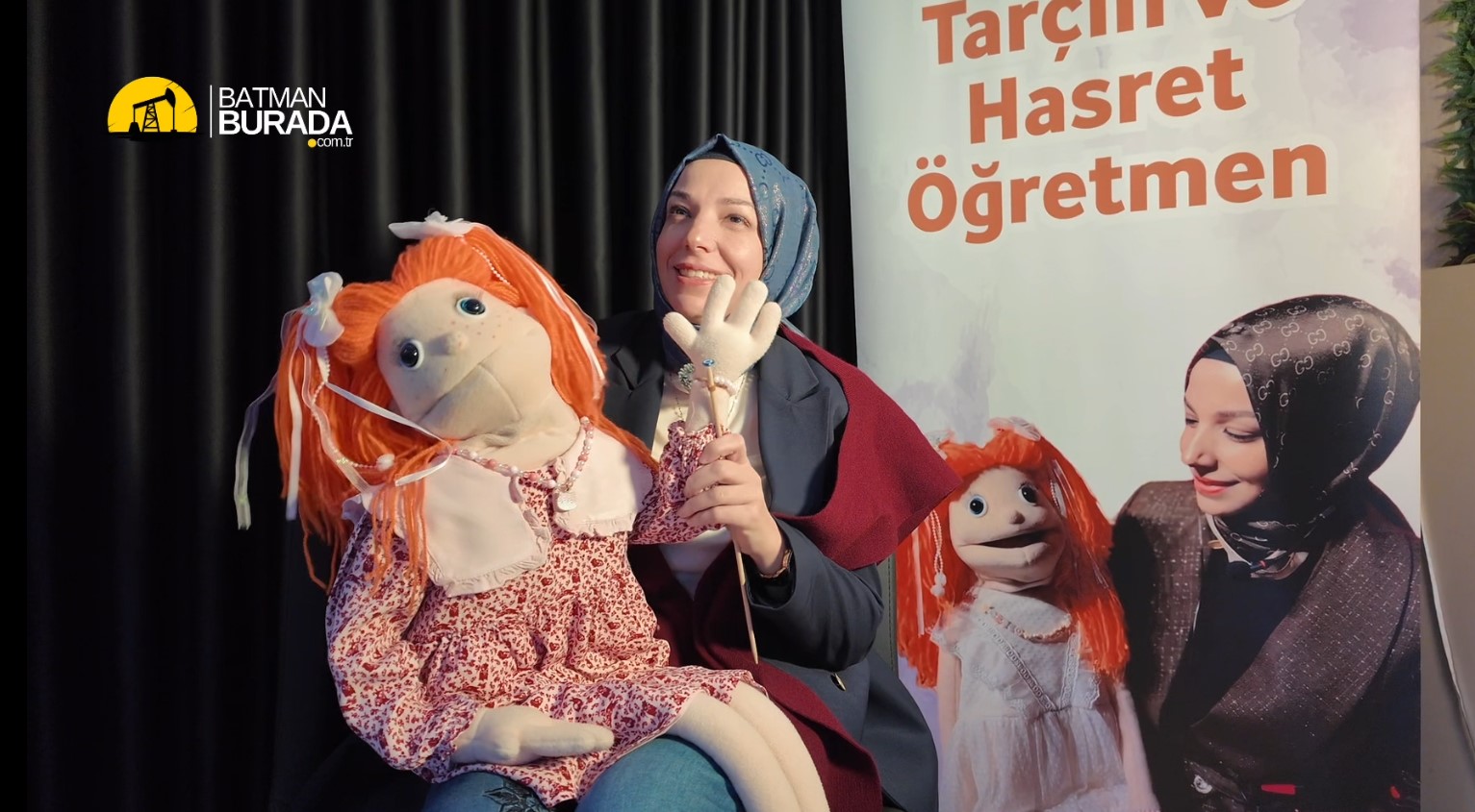 Batmanlı Vantrilok Hasret Ekmen ve Tarçın, Çocukları Eğlendiriyor