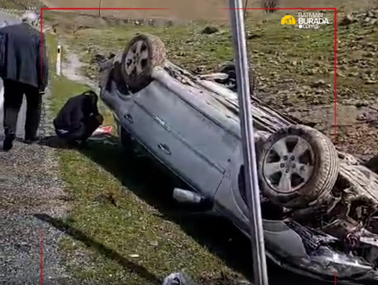 Batman-Sason Karayolunda Feci Kaza: 2 Yaralı