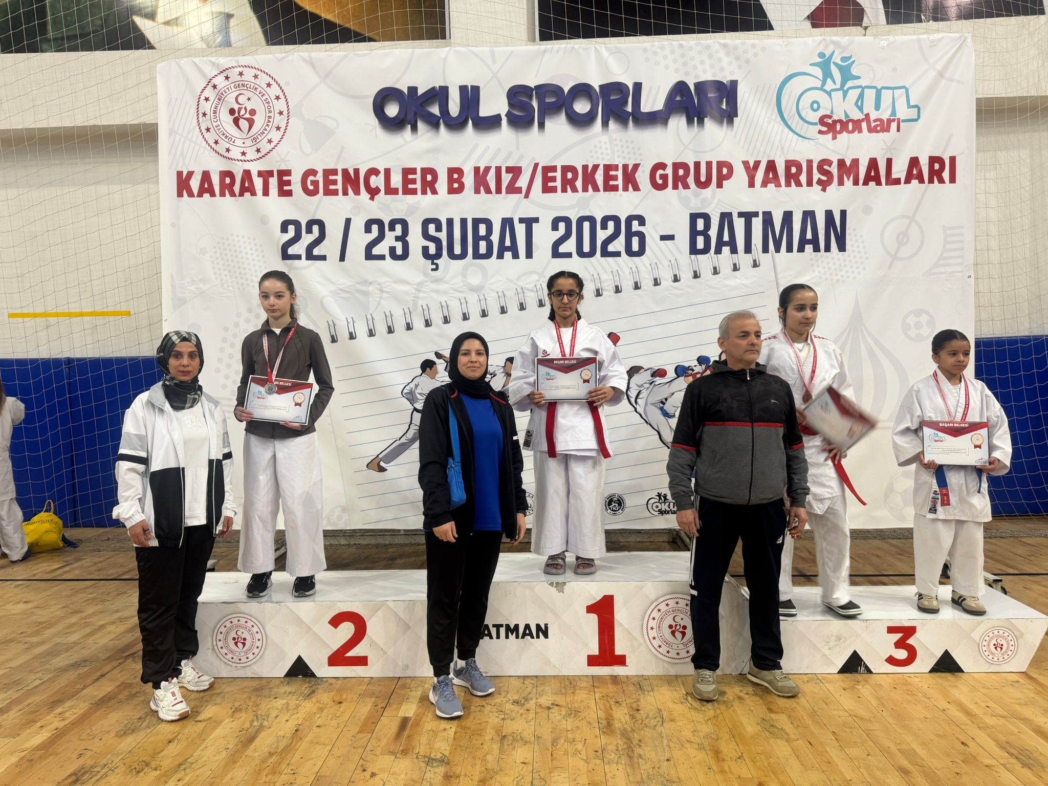 Batman’da Genç Karatecilerin Heyecan Dolu Mücadelesi Sonuçlandı