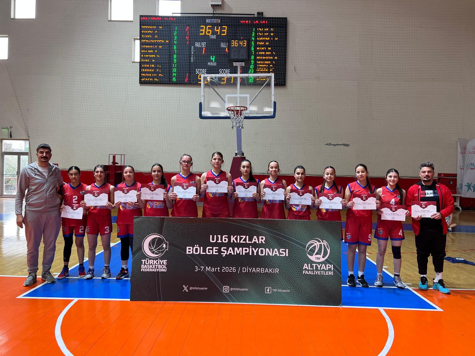 Batman Özel İdare Spor U-16 Takımlarıyla Tarih Yazdı