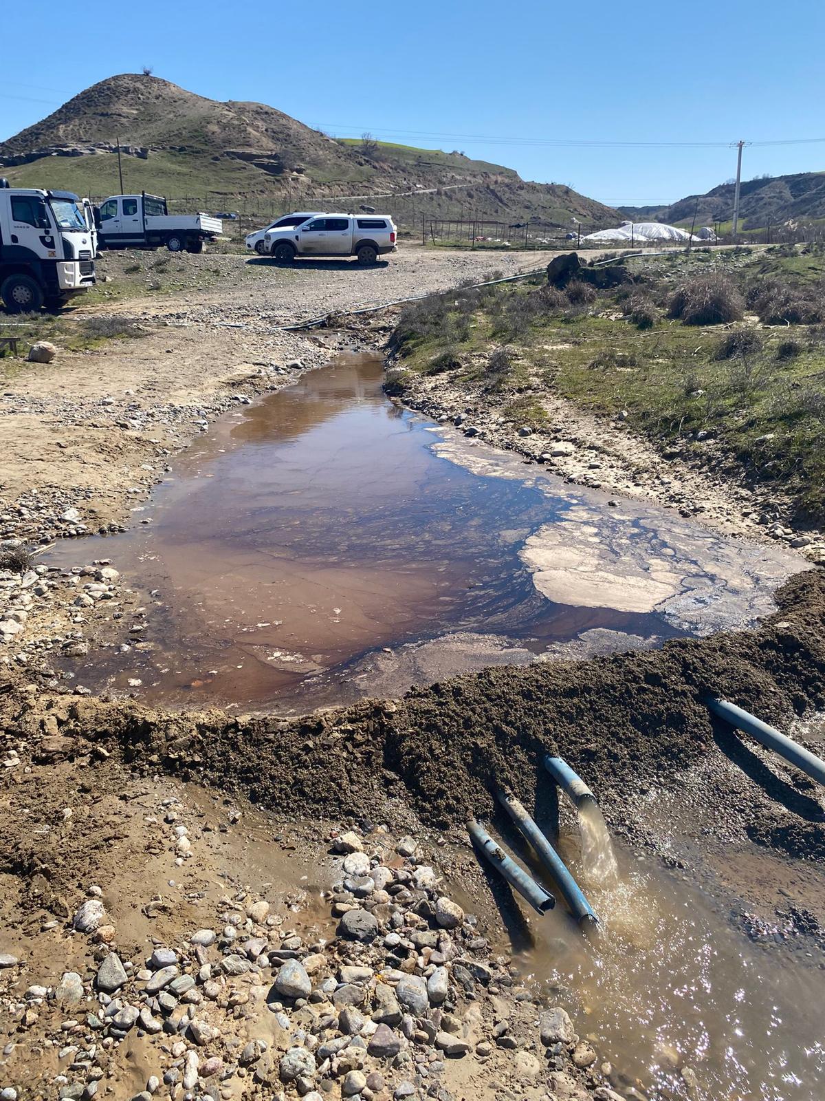 Kozluk’ta Yaşanan Petrol Sızıntısına TPAO’dan Açıklama Geldi