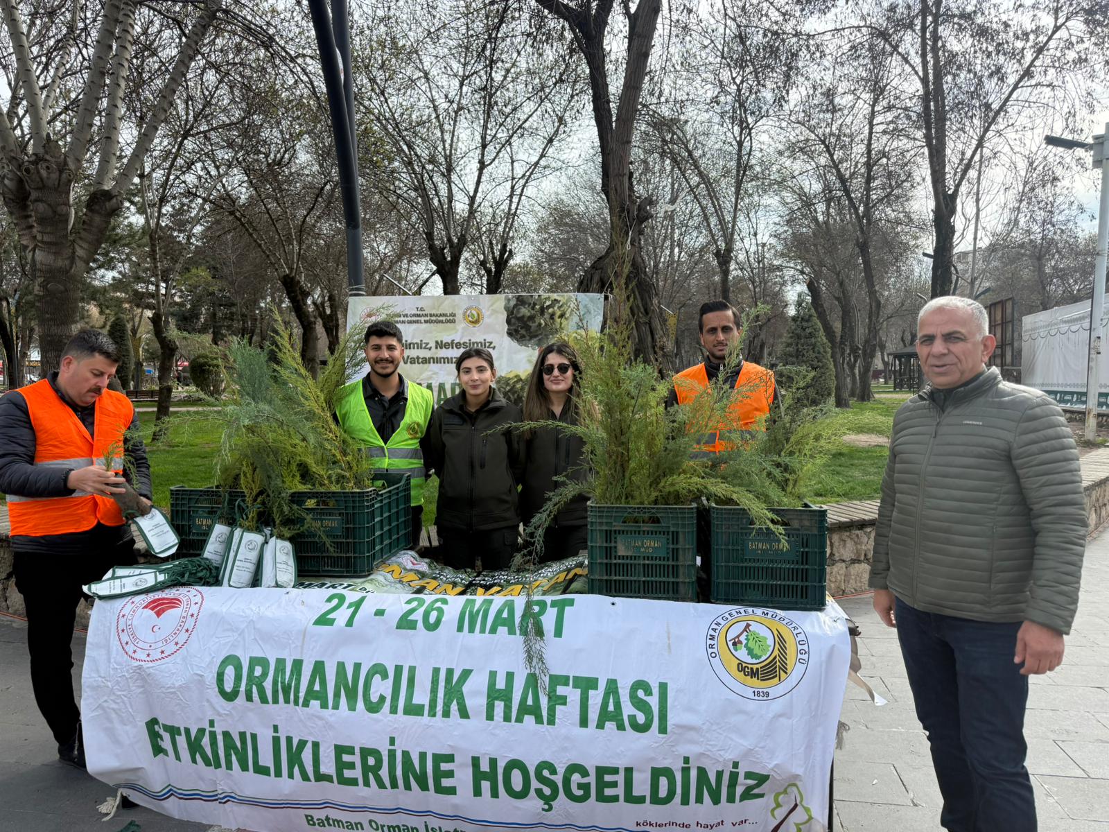 Batman’da Fidan Seferberliği ile Orman Haftası Kutlandı