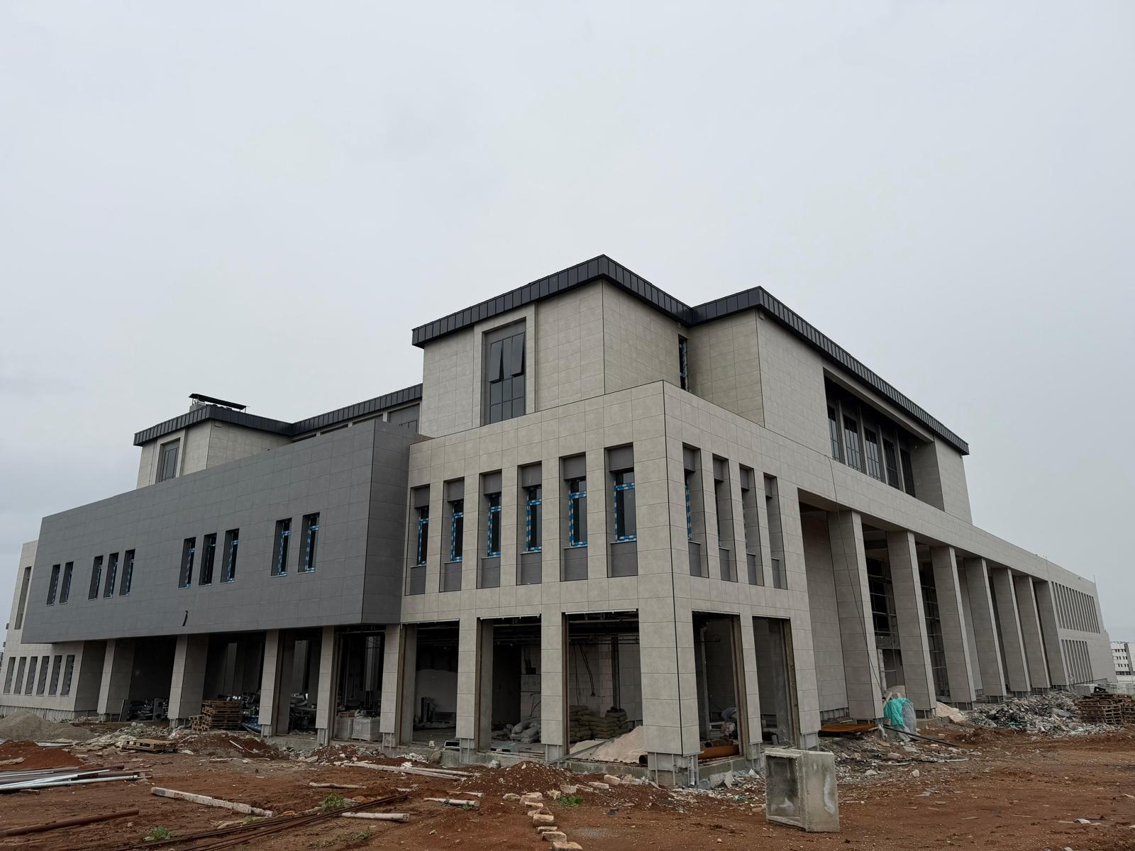 Batman’da Yeni Diş Hastanesi İnşaatında Son Aşamalara Gelindi