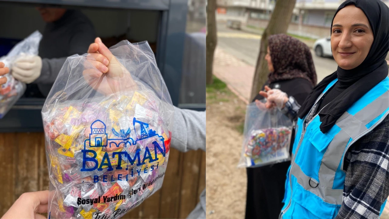 Batman Belediyesi’nden İhtiyaç Sahiplerine Bayram Şekeri Desteği
