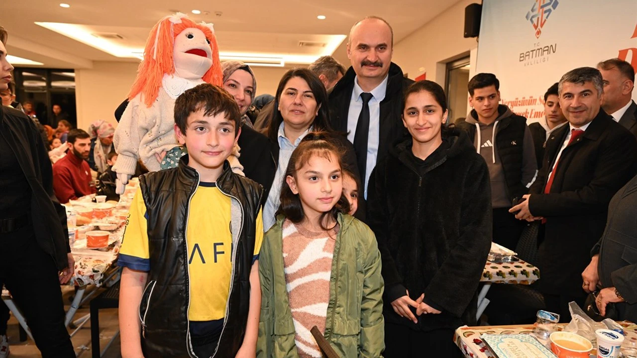 Batman’da Yetim Çocuklar İçin Anlamlı İftar Programı