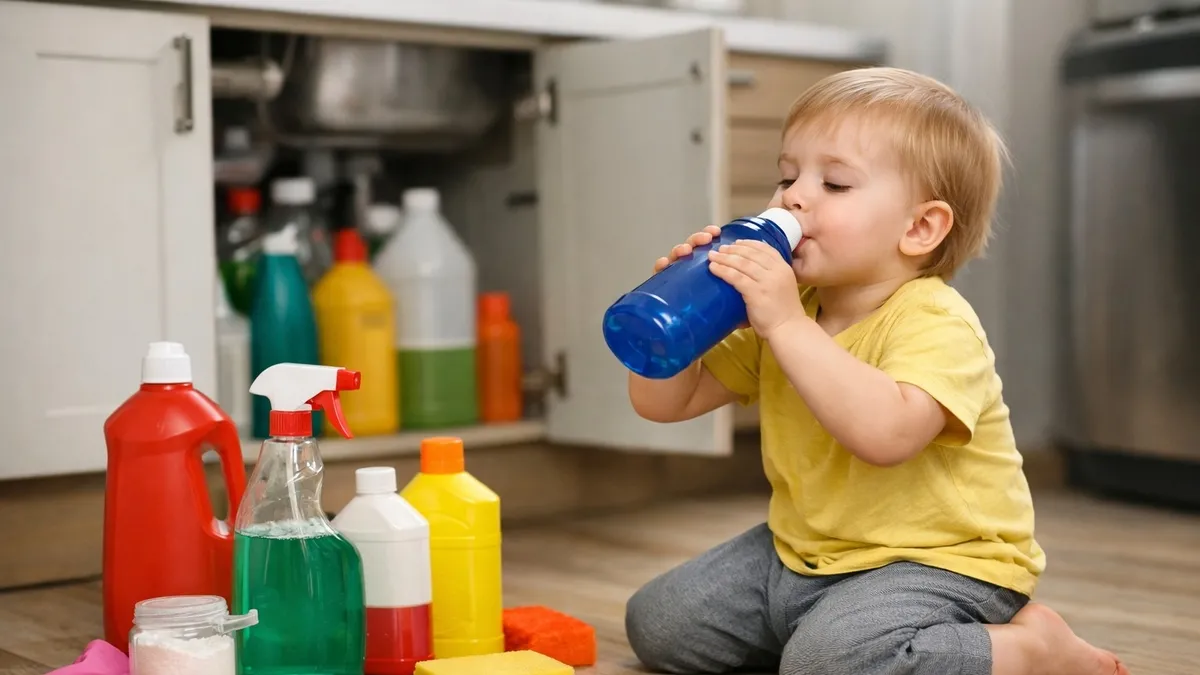 Çocuklar için tehlikeli 5 kimyasal maddeyi öğrenin