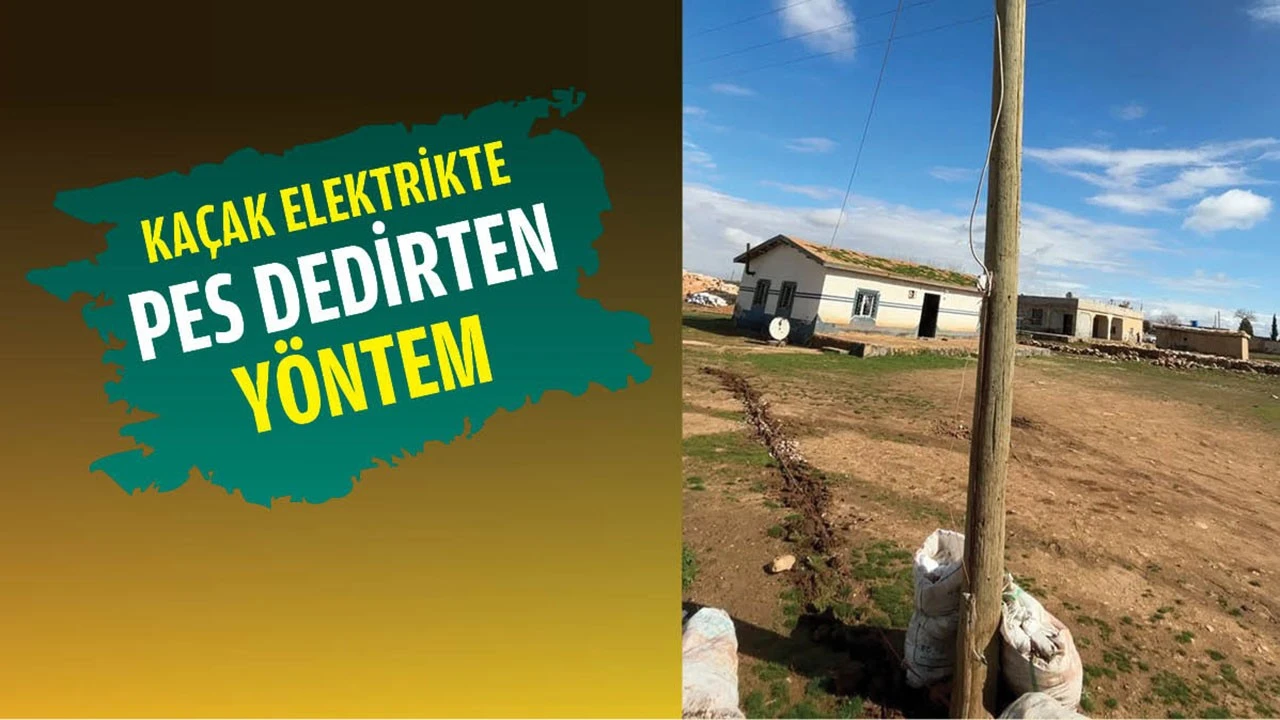 Batman’da Kaçak Elektrik İhbarı: Direk İçinden Gizli Hat Çekildi