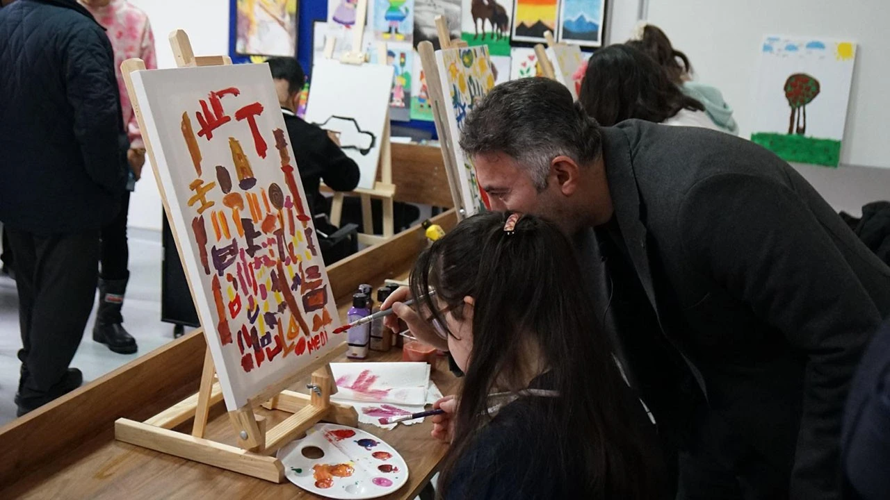 Batman’da Engelli Çocuklar İçin Sanat Dolu Bir Gün